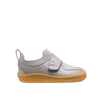 Vivobarefoot Primus Knit II - Batolata Sportovní Boty Šedé (IXA593082)